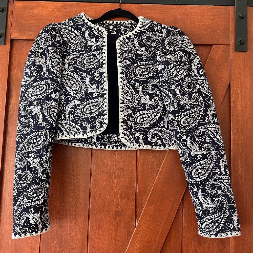 Paisley Bolo Jacket